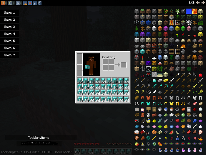 TooManyItems для Snapshot 12w08a