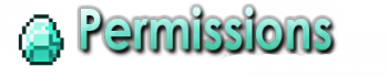 Настроенный Permissions для MineCraft