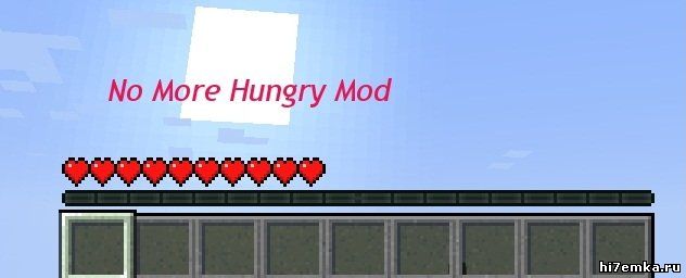 [1.2.5] No More Hungry mod