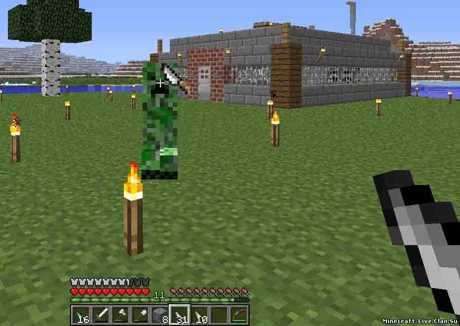[1.2.5] Throwing Knives Mod