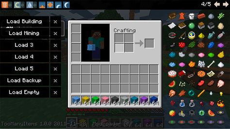 TooManyItems для minecraft 1.3.1